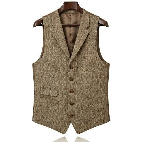 Savile Row Heritage Tweed Waistcoat