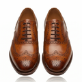 Westminster Hand-Burnished Leather Brogue Shoes